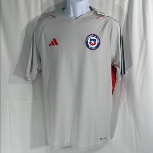 Adidas Men's Gray Chile National Team Jersey Size Medium